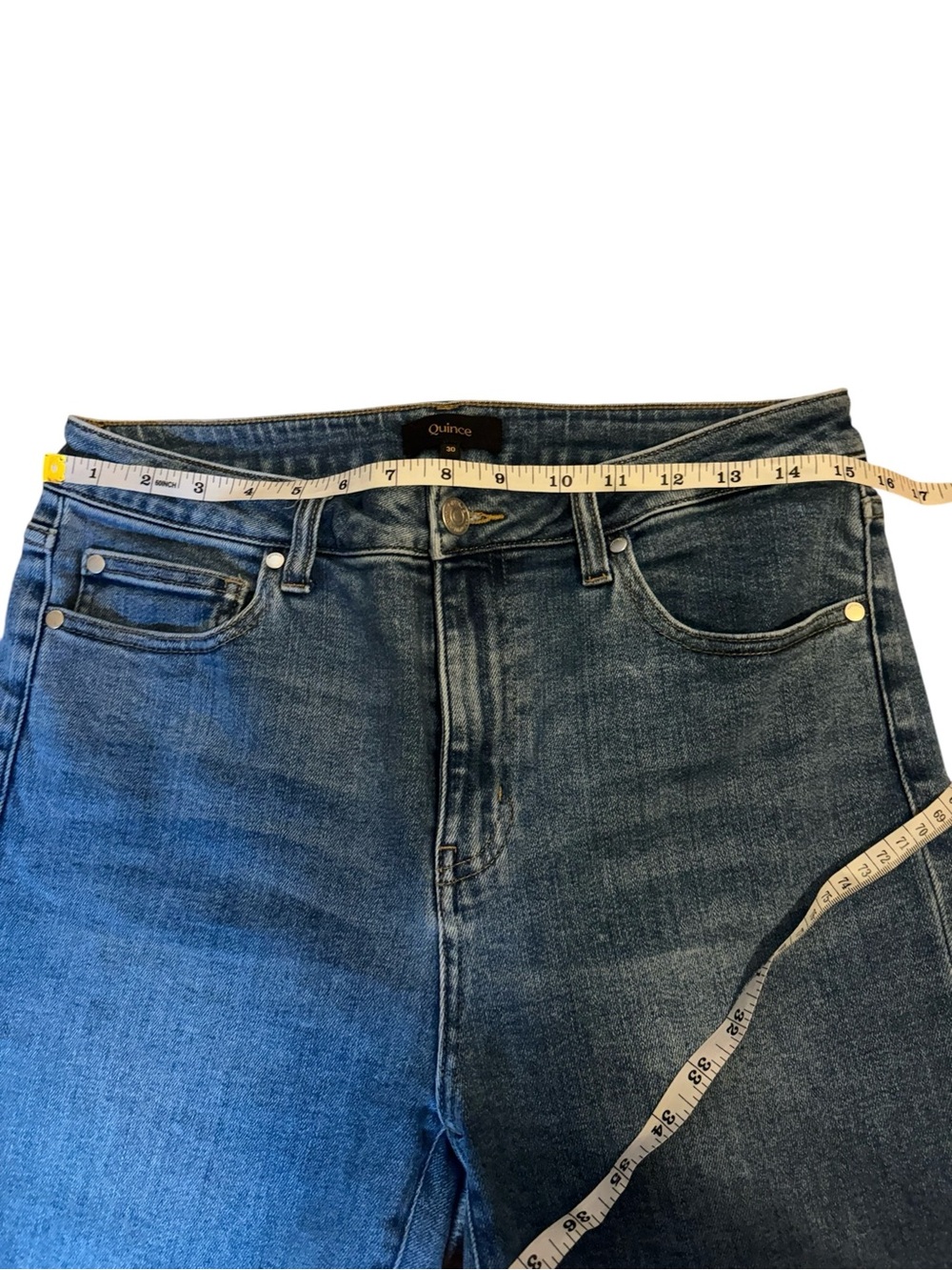 Quince Straight Women's Jeans 30 - Bella Straight - Picture 3 of 6